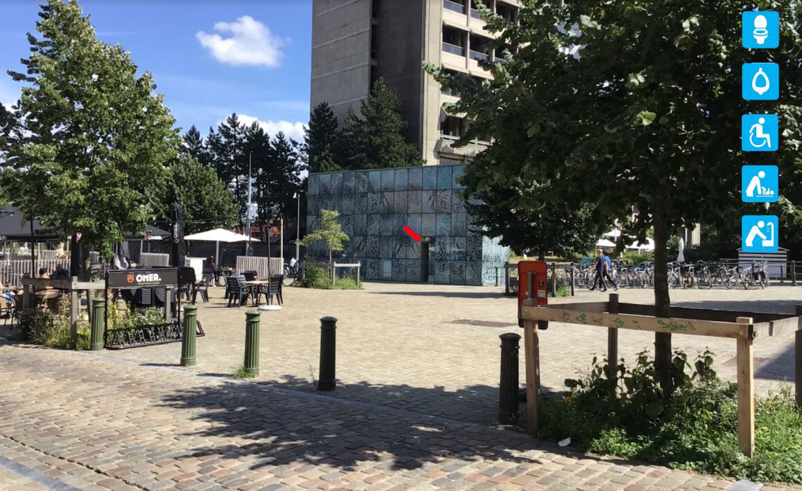 Foto bij Openbaar toilet Oude Beestenmarkt in Gent