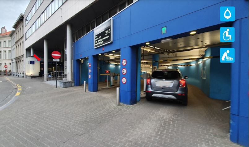 Foto bij Parking Sint-Michiels in Gent