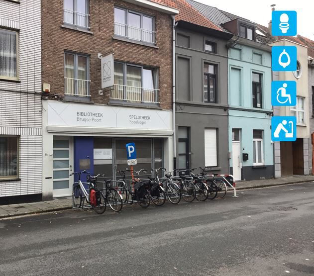 Foto bij Bibliotheek - Brugse Poort in Gent