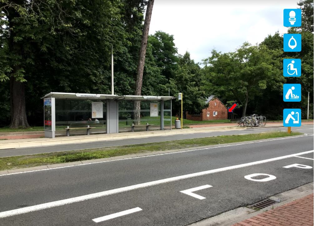 Foto bij Openbaar toilet Nieuwewandeling in Gent
