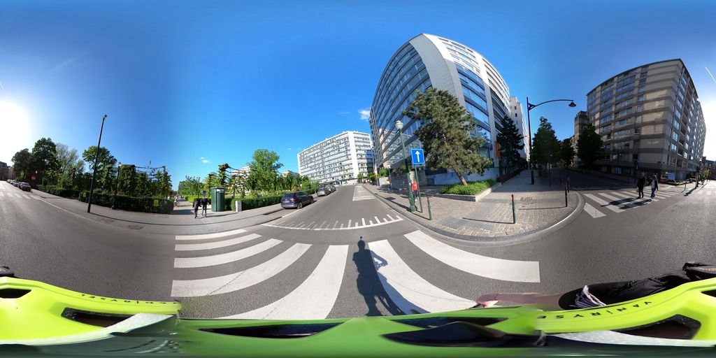 Foto bij Bushalte MIVB in Brussel