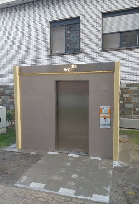 Foto bij Openbaar toilet Hoeksken in Evergem